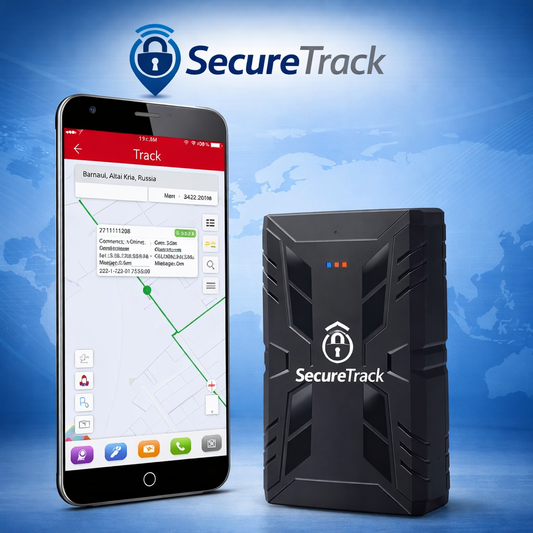 SecureTrack- Trackeur GPS en tant réel appel immédiat